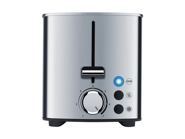 Steba TO 20 INOX, 2 skiver, Rustfritt stål, Rustfritt stål, Nivå, Rotasjon, 850 W, 220 - 240 V