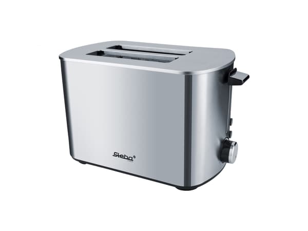 Steba TO 20 INOX, 2 skiver, Rustfritt stål, Rustfritt stål, Nivå, Rotasjon, 850 W, 220 - 240 V
