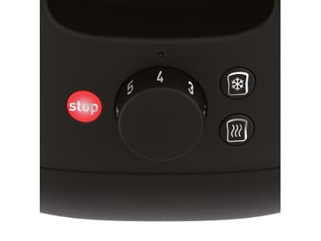 Tefal TT340830, 2 skiver, Sort, Rustfritt stål, Rustfritt stål, Knapper, Rotasjon, 850 W