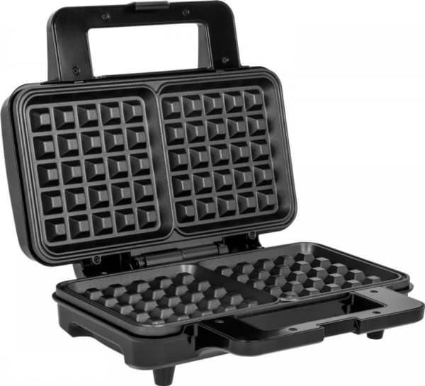 Våffelmaskin 2 våfflor 1100W teflon