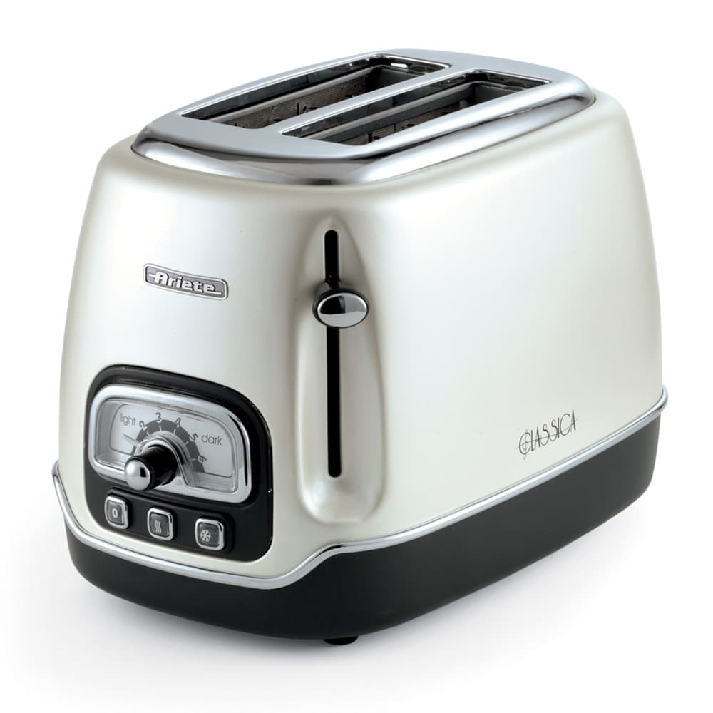 Ariete Classica Brödrost 2sk Pearlwhite
