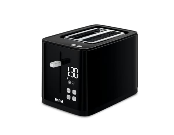 Tefal TT6408, 2 skiver, Sort, Berøringskontroll, 850 W, 167 mm, 240 mm