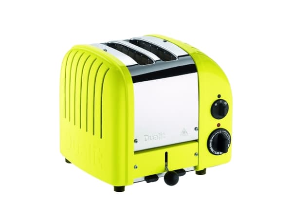 Brödrost DUALIT® Classic - 2 skiv - Rostfritt stål - Citrus Gul