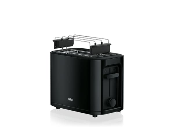 Braun PurEase HT3010 WH - Brødrister - 2 skive - 2 Spor - hvit