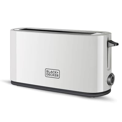 BLACK+DECKER Brödrost 1000W Vit