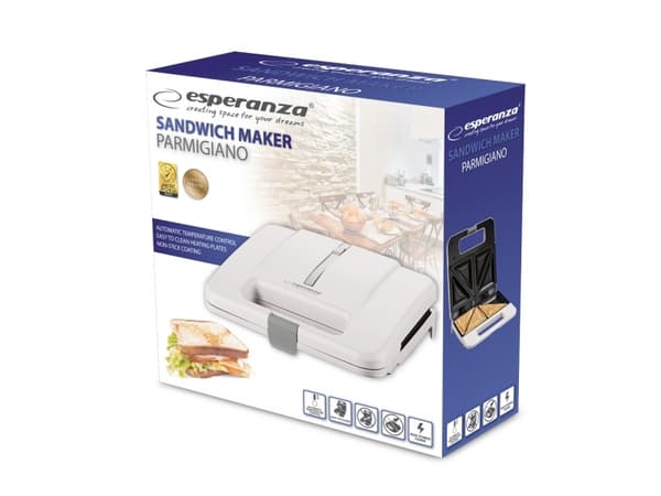 Esperanza EKT010W, White, Activity, Progress, 1000 W, 220 - 240 V, 50 - 60 Hz, 225 mm