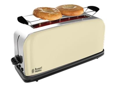 Russell Hobbs Colours 21395-56 - Brødrister - 2 skive - 1 Spor - klassisk krem