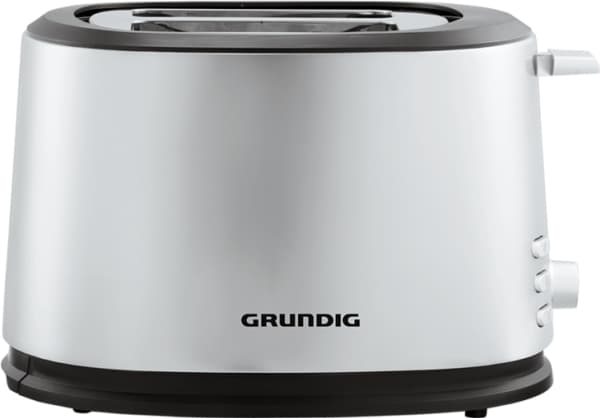 Grundig TA 5620 - Brødrister - 2 skive - 2 Spor - rustfritt stål / svart