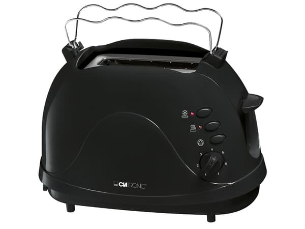 Clatronic TA 3565, 2 skivor, Svart, -, Y, CE, 700 W, 230 V
