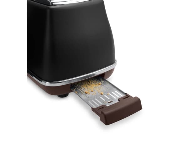 De’Longhi 2103.BK, 2 viipale(i)ta, Musta, Ruostumaton teräs, 900 W, 220 - 240 V, 50 - 60 Hz