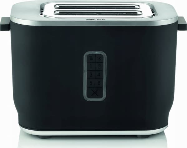 Gorenje T800ORAB, 2 viipale(i)ta, Musta, Muovi, Metalli, Painikkeet, 800 W, 1 m