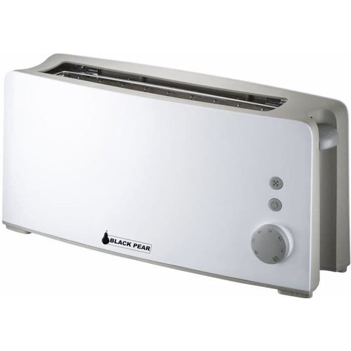 BLACKPEAR Brödrost med lång slits
