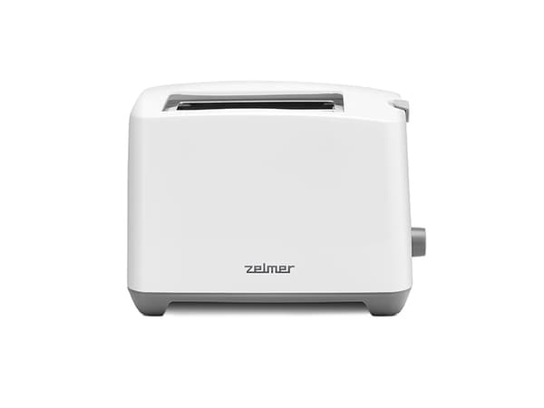 Zelmer ZTS7386, 2 skiver, Hvit, Plastikk, Rotasjon, 750 W