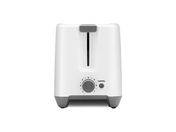 Zelmer ZTS7386, 2 skiver, Hvit, Plastikk, Rotasjon, 750 W