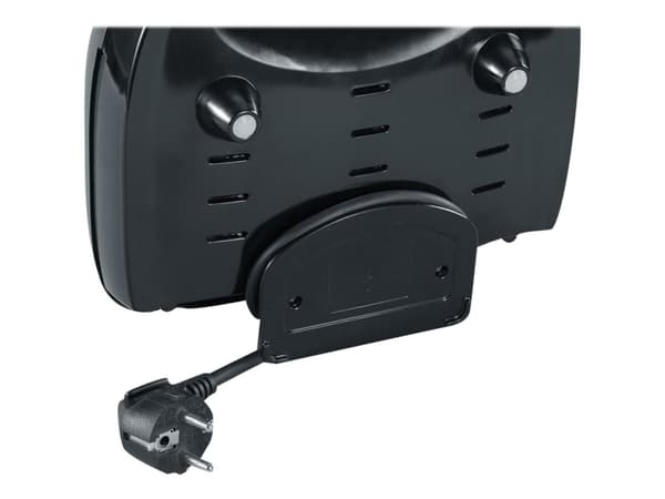 SEVERIN SA 2969 - Smörgåsgrill - 600 W - borstat stål/svart