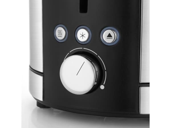 WMF LONO, 2 viipale(i)ta, Musta, Ruostumaton teräs, Ruostumaton teräs, 900 W