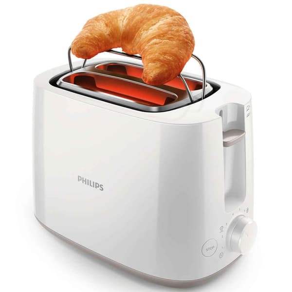 Brødrister HD2581 Hvit 2Skivorer