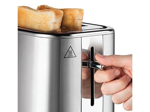 Russell Hobbs Velocity, 2 skiver, Sort, Rustfritt stål, Rustfritt stål, Knapper, Rotasjon, 1 min, 2400 W