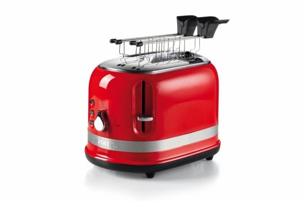 Ariete Moderna 0149 - Brødrister - 2 skive - 2 Spor - rød