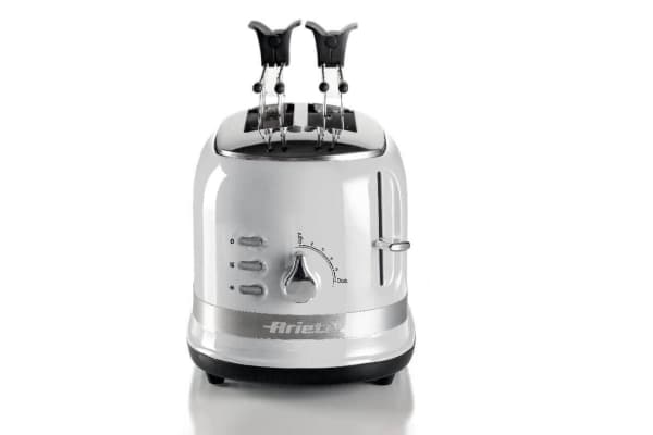 Ariete 0149/01, 2 skivor, Vit, Knappar, Rotations-, Nivå, CE, 815 W, 190 mm