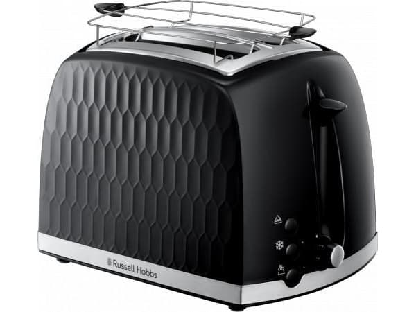 Russell Hobbs Honeycomb 26061-56 - Brødrister - 2 skive - 2 Spor - svart