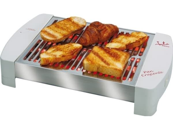 Jata electro TT589NG - Liggende toastjern - svart/inox