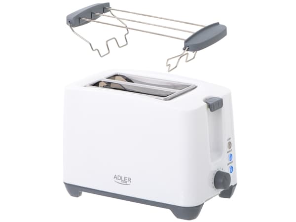 Adler AD 3216, 2 skivor, Grå, Vit, Nivå, Rotations-, 1000 W, 920 g, 2610 styck