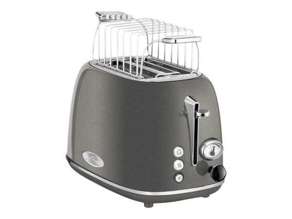 ProfiCook PC-TA 1193, 2 skive(r), Anthracit, Rustfrit stål, Metal, Niveau, 815 W, 220 - 240 V
