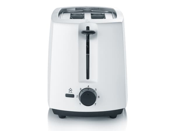 Severin AT 2286, 2 skivor, Vit, Rotations-, CE, 700 W