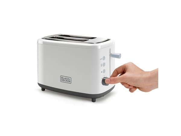 Black & Decker BXTOA820E, 2 viipale(i)ta, Valkoinen, Muovi, Vipu, Rotaatio, 820 W, 220 - 240 V