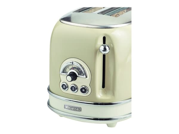 Ariete 155 Vintage - Brødrister - 2 skive - 2 Holdere - beige