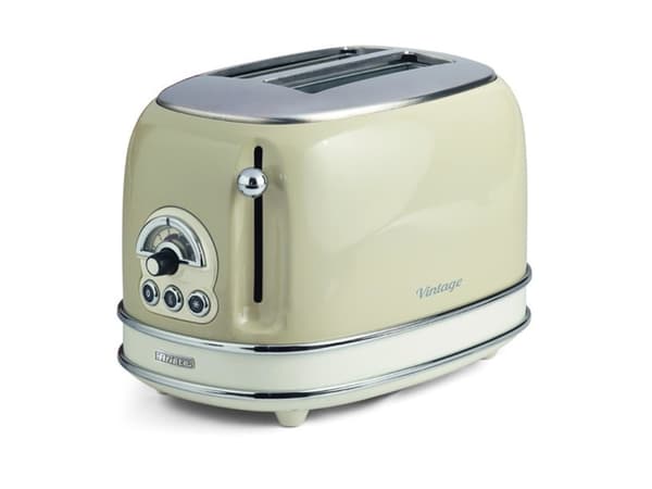 Ariete 155 Vintage - Brødrister - 2 skive - 2 Holdere - beige