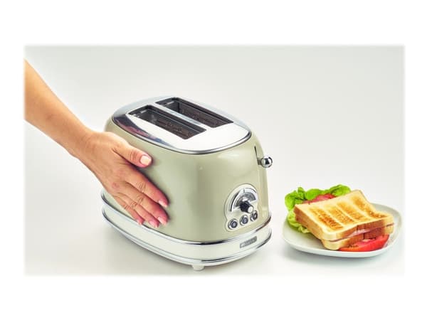 Ariete 155 Vintage - Brødrister - 2 skive - 2 Holdere - beige