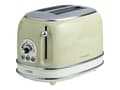 Pikkukuva 1 / 5: Ariete 155 Vintage - Brødrister - 2 skive - 2 Holdere - beige