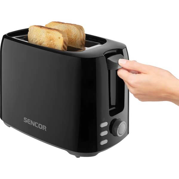 SENCOR Brødrister, sort