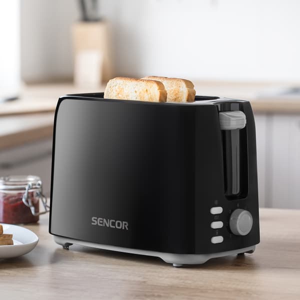 SENCOR Brødrister, sort