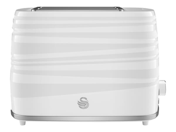 Swan ST31050WN - Brødrister - 2 skive - 2 Spor - hvit