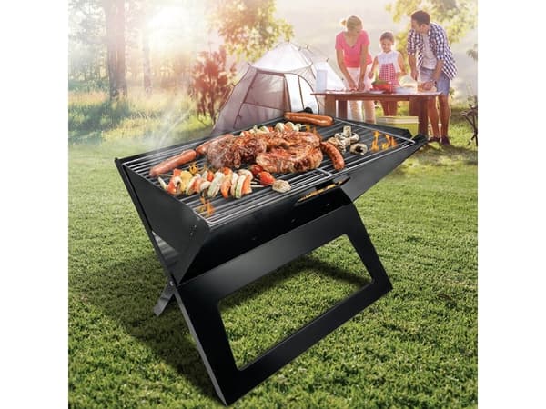 Sammenklappelig grill i kuffert 45x30x35 cm Maestro MR-1011