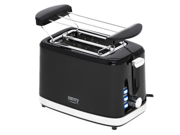 Camry Premium CR 3218, 2 skiver, Sort, Sølv, Knapper, Rotasjon, 900 W, 890 g, 2697 stykker