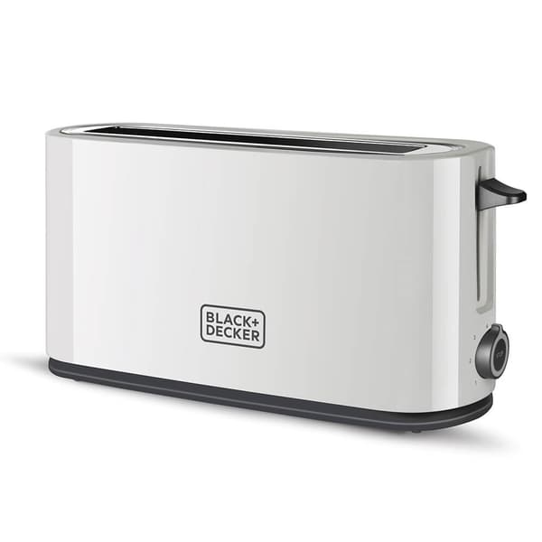 Brødrister 1000W Hvit