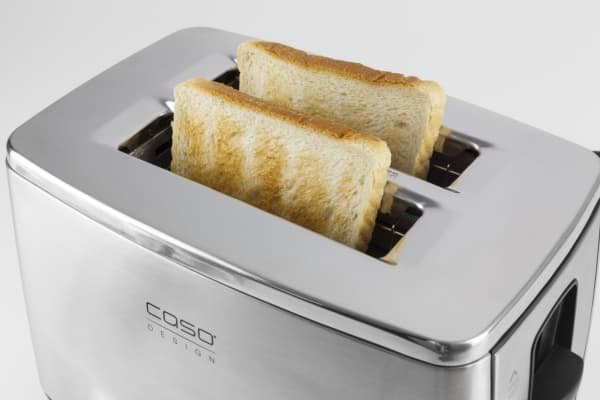 Caso Inox², 2 viipale(i)ta, Musta, Ruostumaton teräs, Ruostumaton teräs, Vipu, LCD, GS/CE