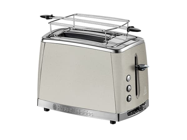 Russell Hobbs Luna Stone, 2 skiver, Rustfritt stål, Rustfritt stål, Knapper, 1550 W
