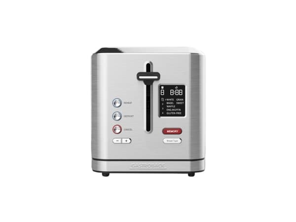 Gastroback Design Digital 2S, 2 skiver, Rustfritt stål, Knapper, LCD, CE, 950 W