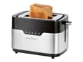 Pikkukuva 1 / 5: ProfiCook PC-TA 1170, 2 viipale(i)ta, Musta, Ruostumaton teräs, Ruostumaton teräs, LCD, 920 W, 220 - 240 V