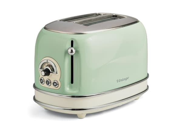 Ariete 0155, 2 viipale(i)ta, Vihreä, Painikkeet, Rotaatio, 810 W, 190 mm, 300 mm