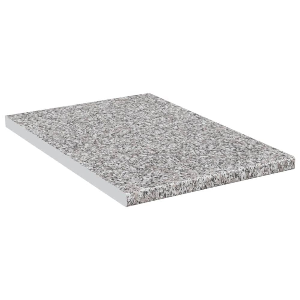 vidaXL Bänkskiva grå med granitmönster 40x60x2,8 cm spånskiva