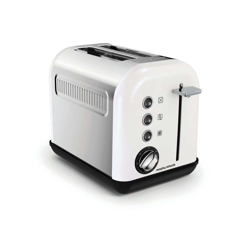 MORPHY RICHARDS Brödrost Accent Vit 2 Skivor