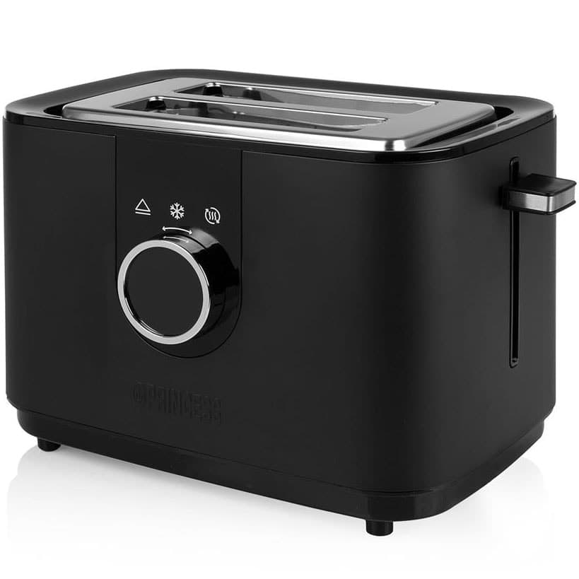 Brödrost "Moments Toaster" Digital Black Met