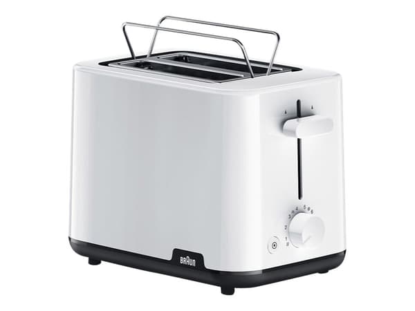 Braun HT1010WH, 2 viipale(i)ta, Valkoinen, Muovi, Rotaatio, 900 W, 132 x 35 x 119 mm