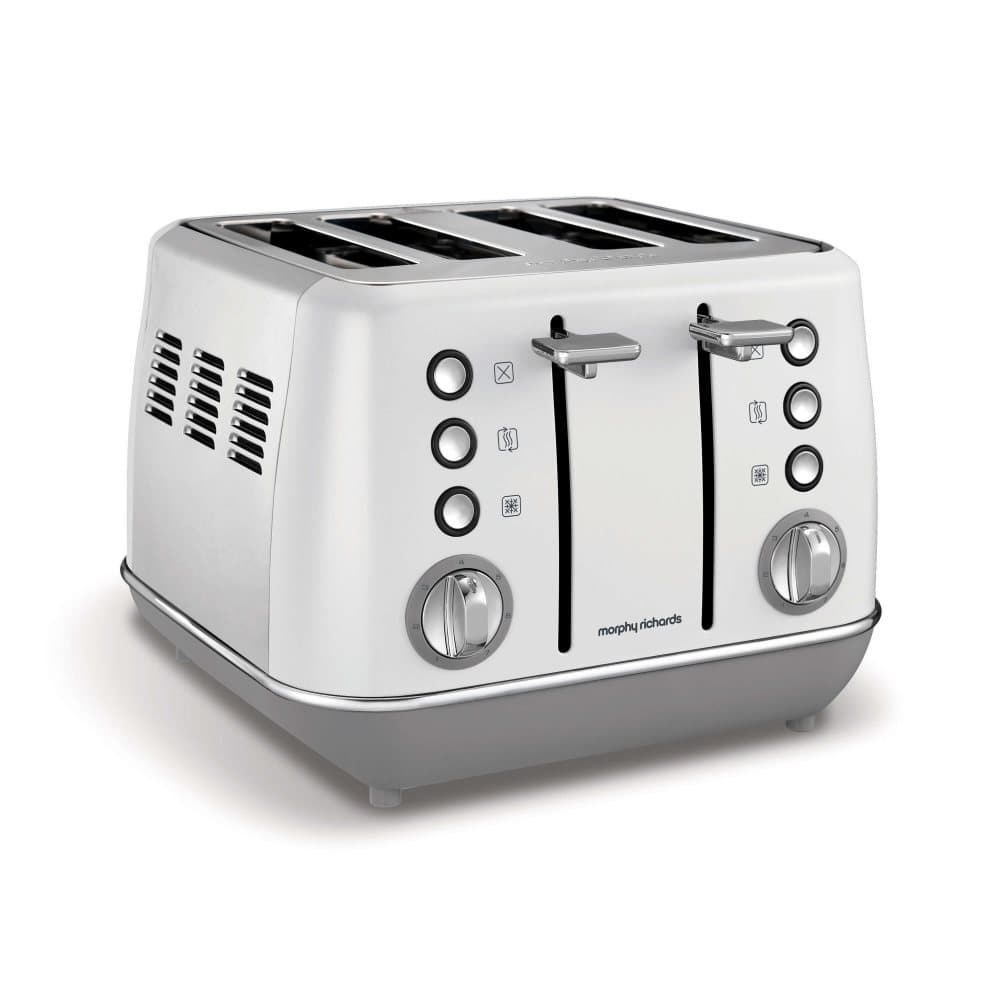 MORPHY RICHARDS Brödrost Evoke 4 Skivor Vit